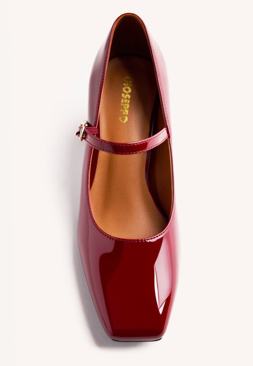 PATENT LEATHER EFFECT MARY-JANES WINDHAM