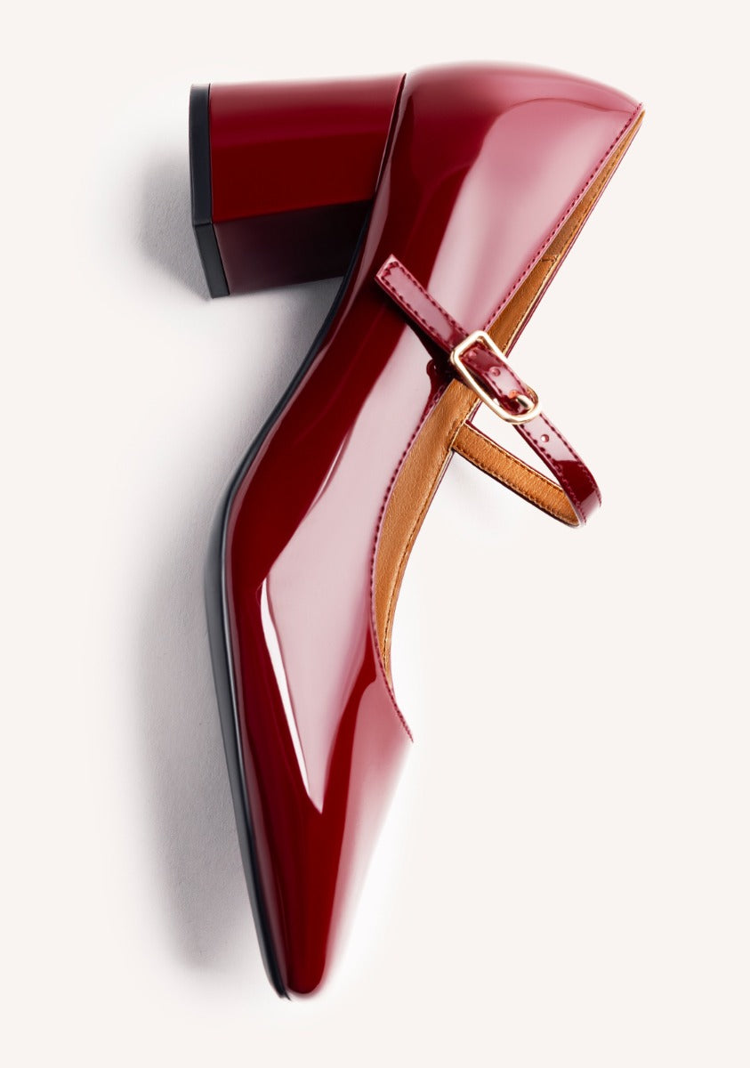 SCARPE TACCO EFFETTO VERNICE WINDHAM