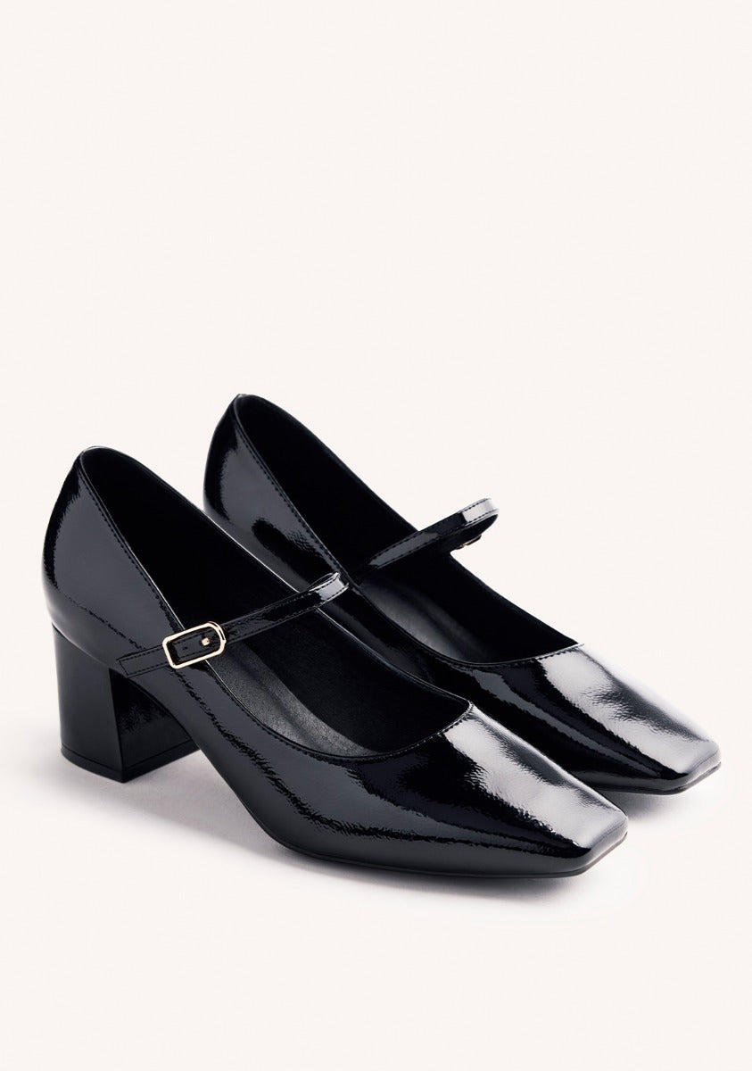 PATENT EFFECT MARY-JANES WINDHAM