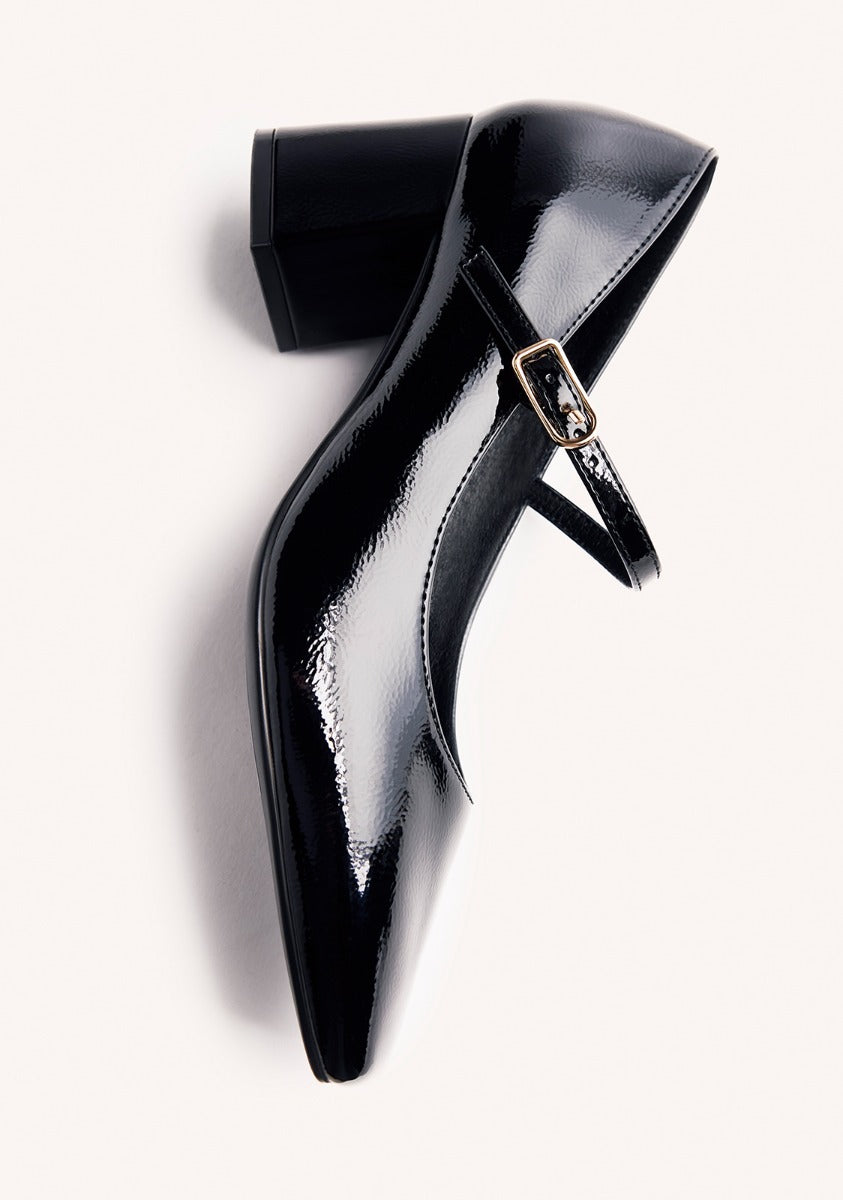 SCARPE TACCO EFFETTO VERNICE WINDHAM