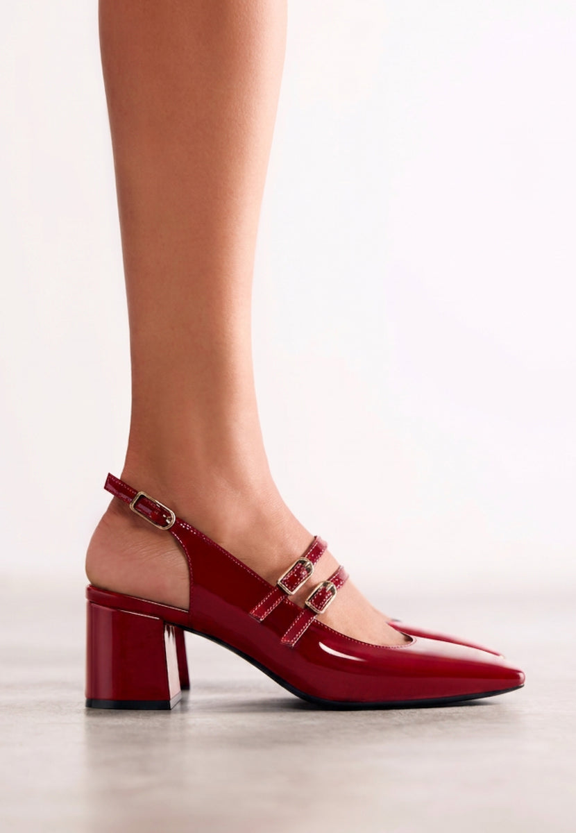 SCARPE TACCO EFFETTO VERNICE SODUS
