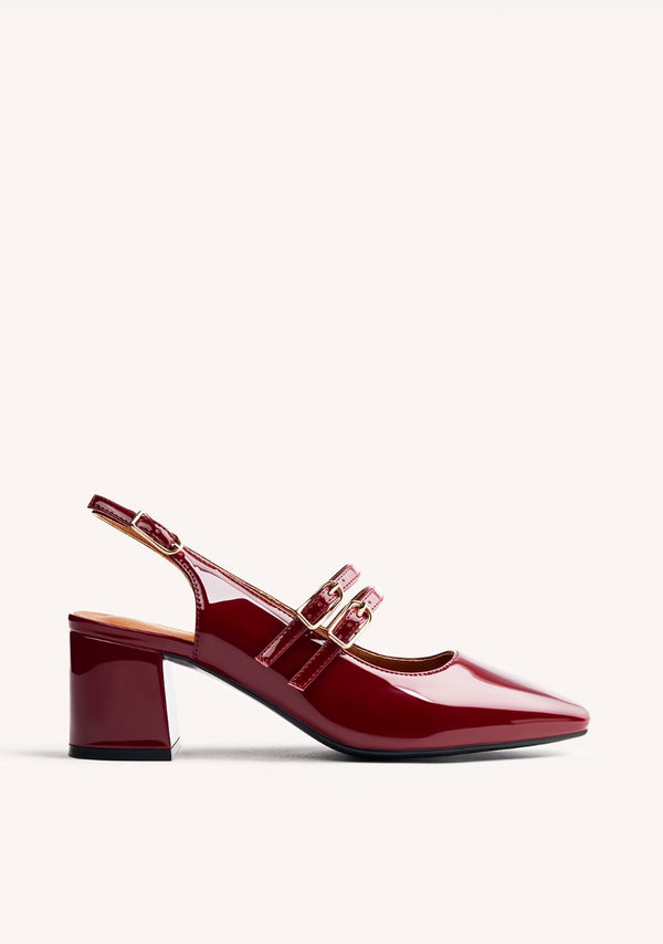 BALLERINES EFFET CUIR VERNI SODUS