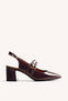 BALLERINES EFFET CUIR VERNI SODUS