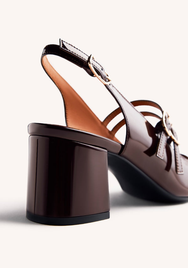 BALLERINES EFFET CUIR VERNI SODUS