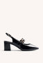 BALLERINES EFFET CUIR VERNI SODUS