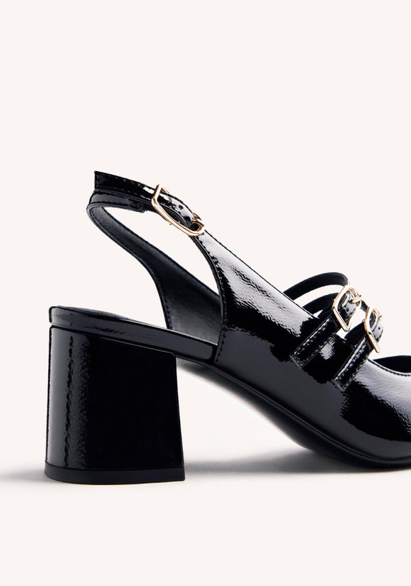 BALLERINES EFFET CUIR VERNI SODUS