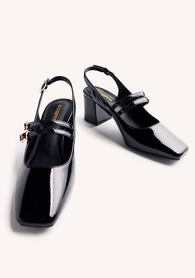 BALLERINES EFFET CUIR VERNI SODUS