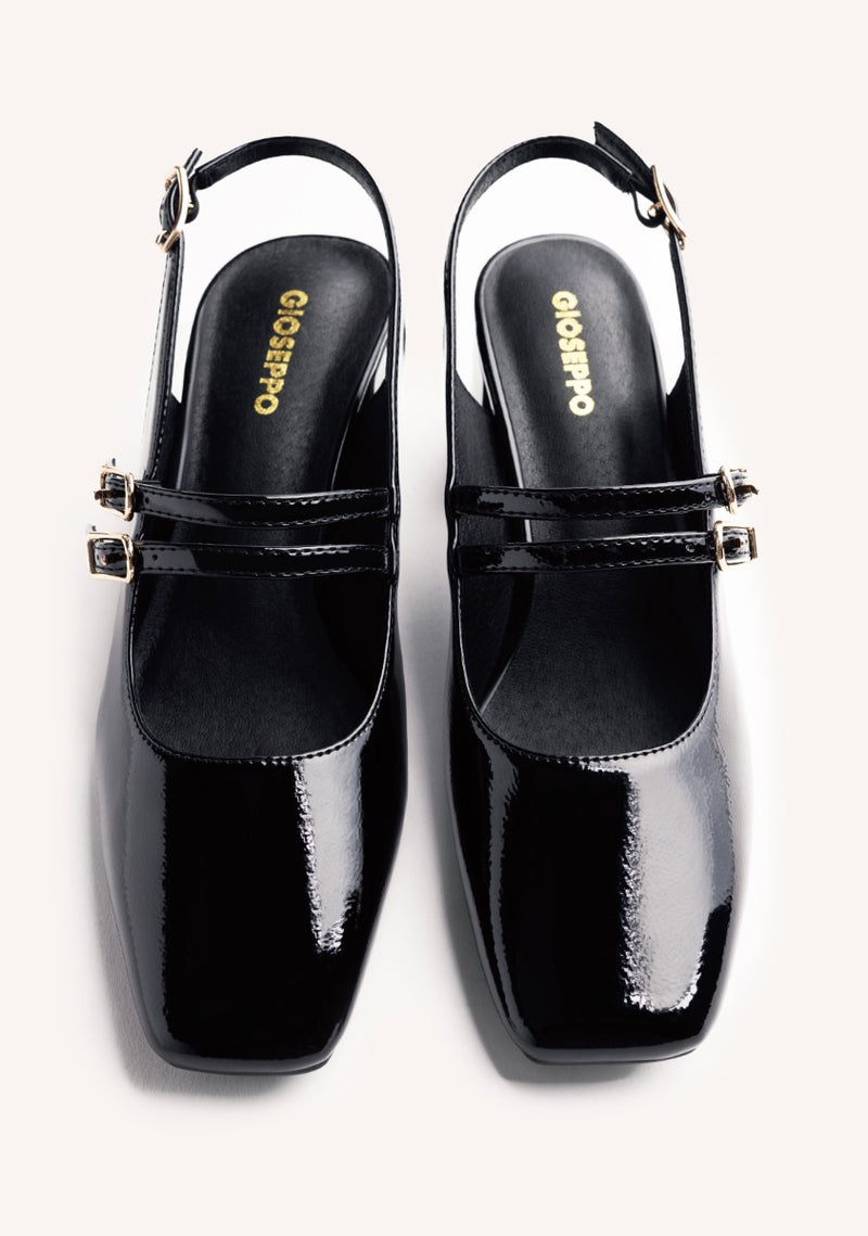 BALLERINES EFFET CUIR VERNI SODUS