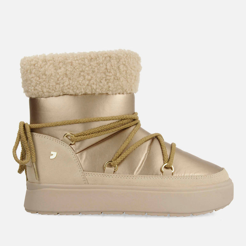 BOTAS METALIZADAS ESTILO APRÈS SKI BORREGUITO WOLCOTT