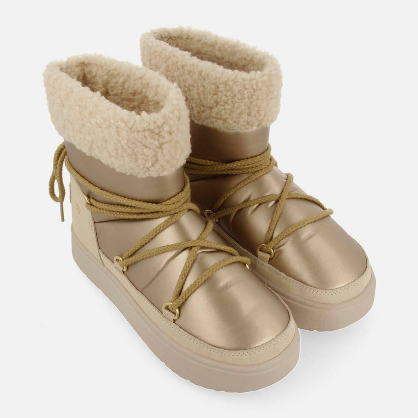 BOTAS METALIZADAS ESTILO APRÈS SKI BORREGUITO WOLCOTT