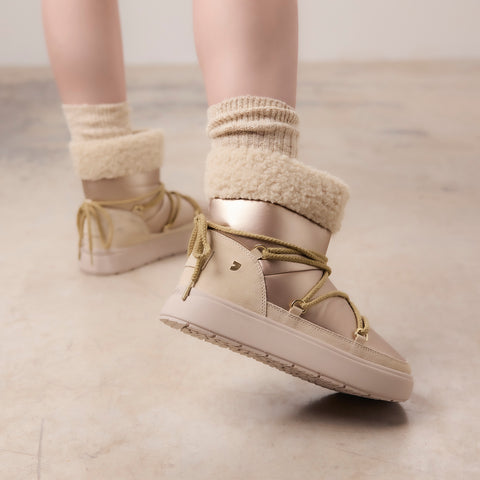 BOTAS METALIZADAS ESTILO APRÈS SKI BORREGUITO WOLCOTT