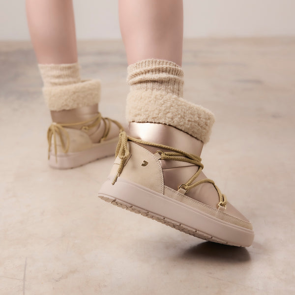 BOTAS METALIZADAS ESTILO APRÈS SKI BORREGUITO WOLCOTT