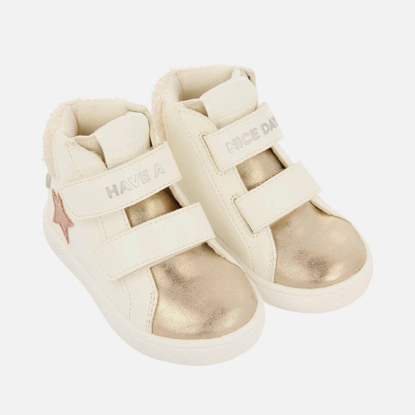 BOTINES GLITTER BORREGUITO FOWLER