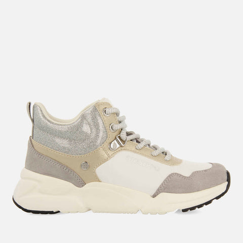 SCARPE ALTE CON GLITTER STILE TREKKING KITTSEE