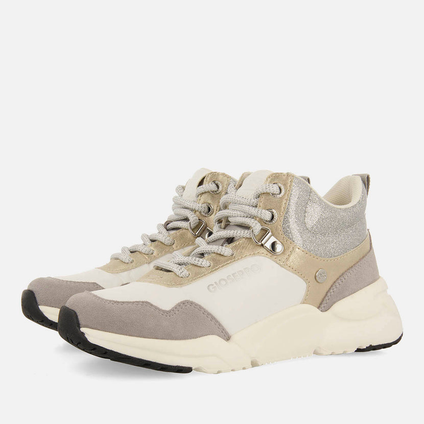 SCARPE ALTE CON GLITTER STILE TREKKING KITTSEE