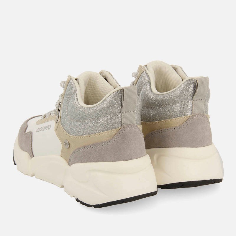 SCARPE ALTE CON GLITTER STILE TREKKING KITTSEE