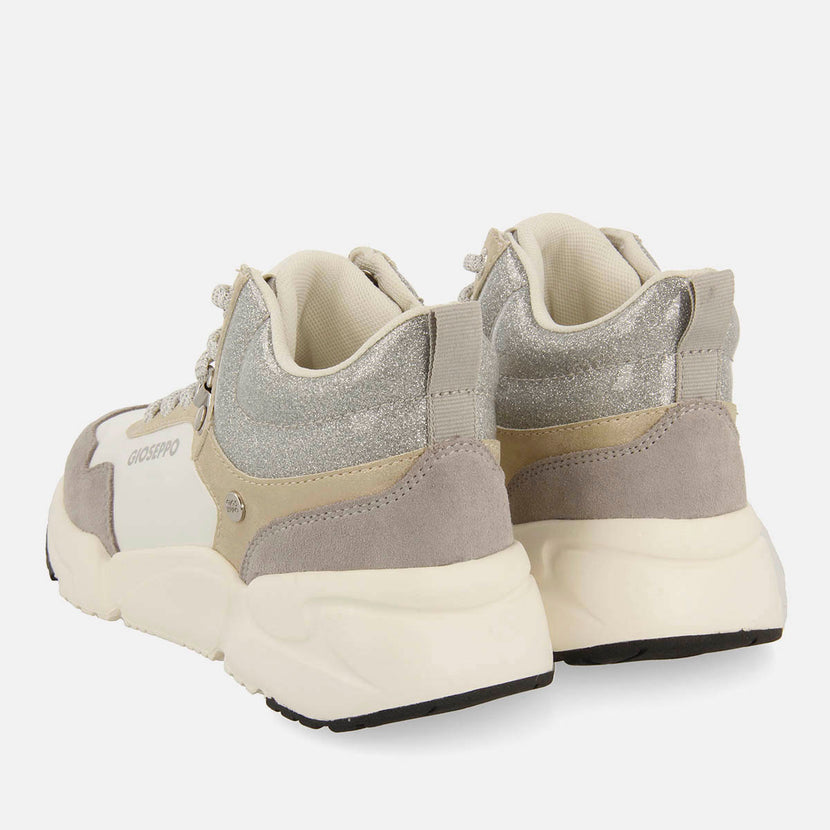SCARPE ALTE CON GLITTER STILE TREKKING KITTSEE