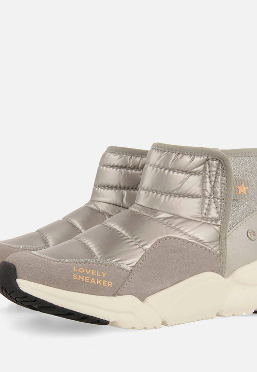 METALLIC PADDED BOOTS UDBY
