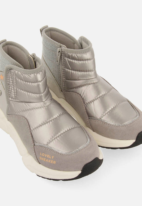 METALLIC PADDED BOOTS UDBY