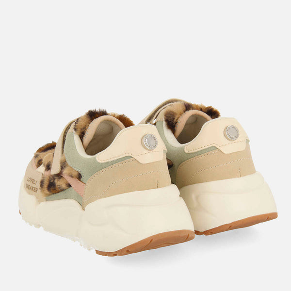 SCARPE DA TENNIS CON STAMPA LEOPARDO LIPANY