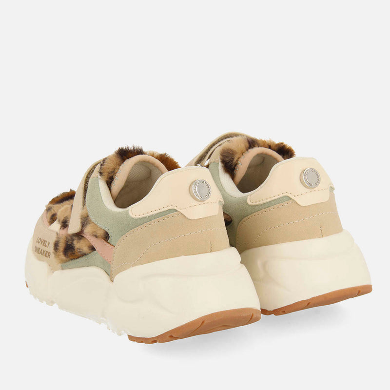 SCARPE DA TENNIS CON STAMPA LEOPARDO LIPANY