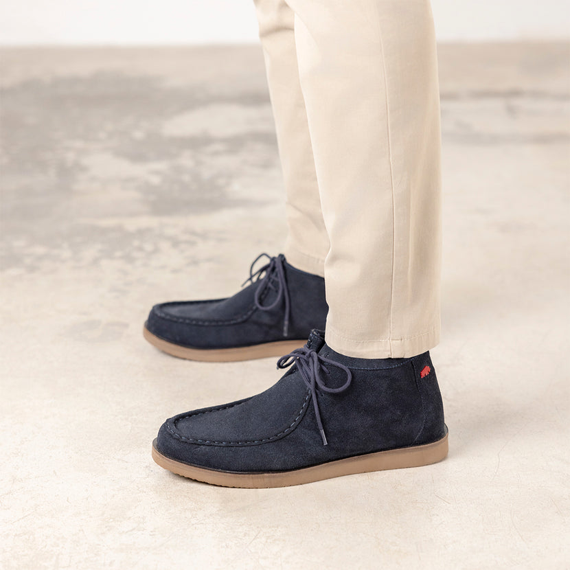 BOTINES PIEL ESTILO WALLABEE BOYLSTON