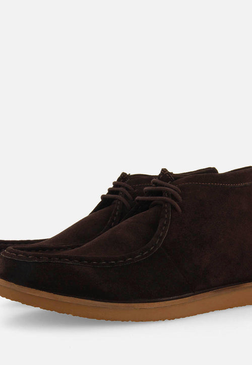 BOTAS DE COURO ESTILO WALLABEE BOYLSTON