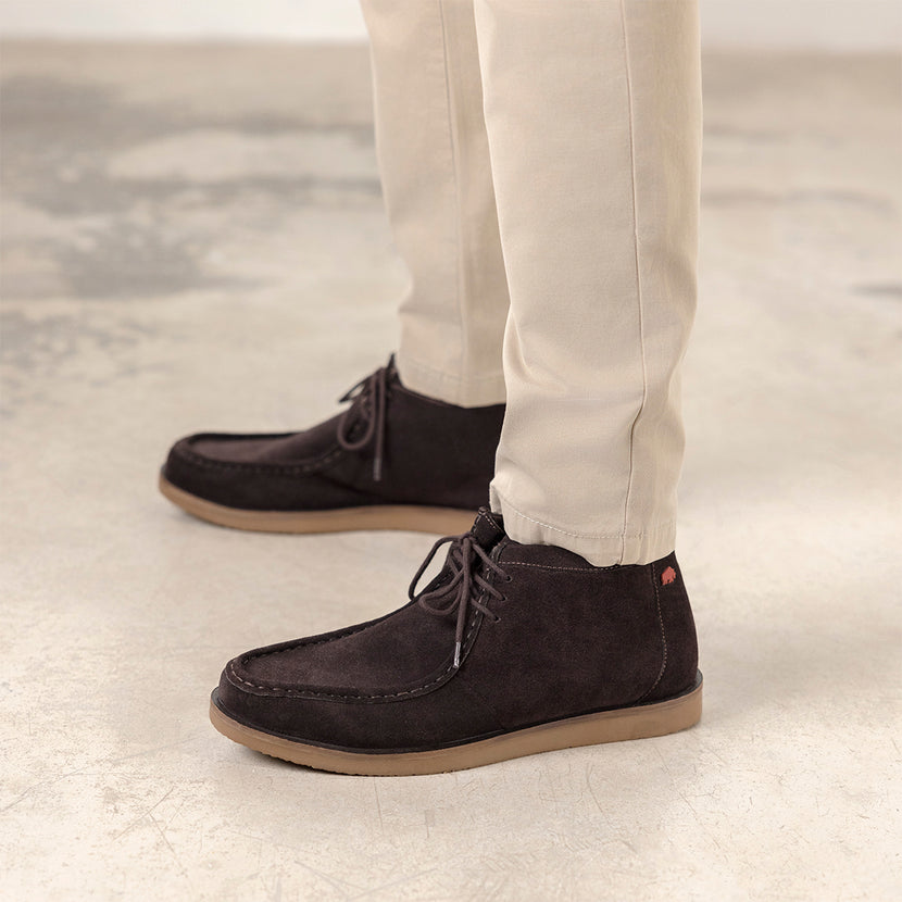 BOTINES PIEL ESTILO WALLABEE  BOYLSTON