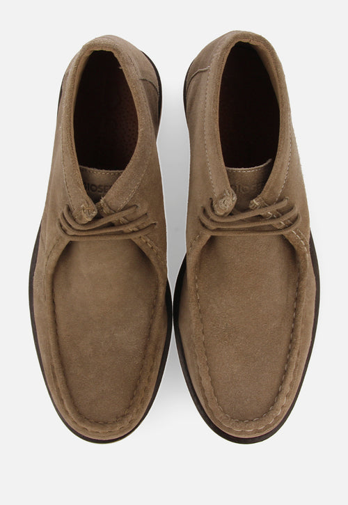 BOTTINES EN CUIR DE STYLE WALLABEE BOYLSTON