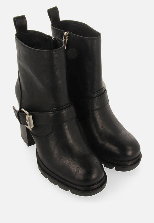 STIVALI BIKER CON TACCO SIOFOK