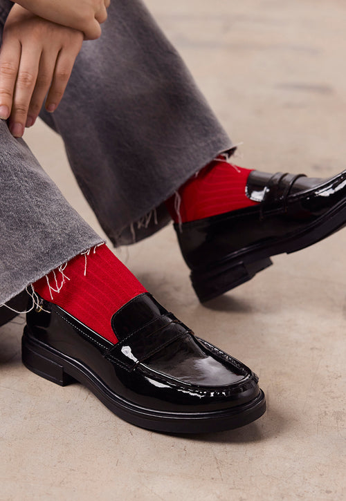 MOCASINES ANTIFAZ PIEL EFECTO CHAROL SNINA