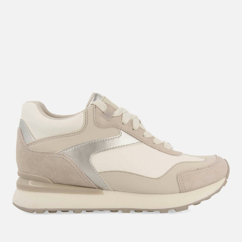 SNEAKERS METALIZADAS CUÑA INTERNA CASTILE