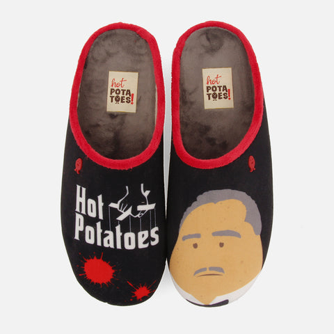 MOVIE PRINT SLIPPERS