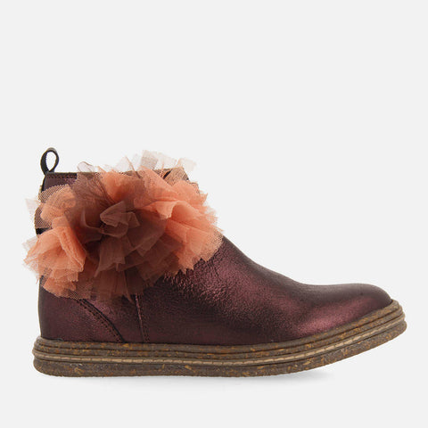 FLOWER-EMBROIDERED LEATHER BOOTS BAAL
