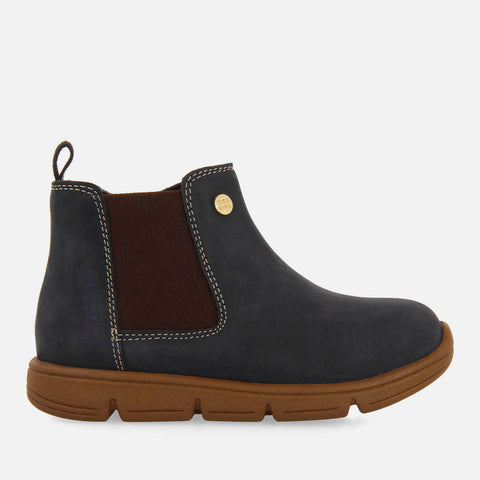 Botines Niños GIOSEPPO Lorinci - Color Camel, Cierre Ajustable - Suela EVA Y Plantilla Acolchada