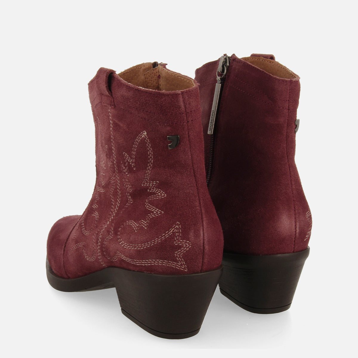 BOTINES COWBOY TACÓN PIEL SERRAJE LENZING