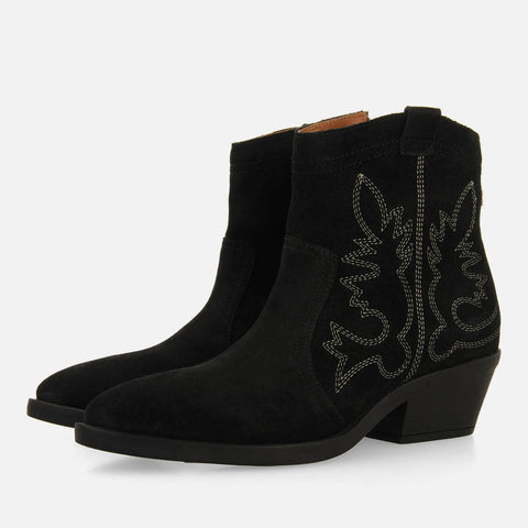 BOTAS DE COWBOY DE SALTO DE COURO DE LENZING