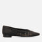BRAIDED LEATHER BALLET FLATS MORIAH