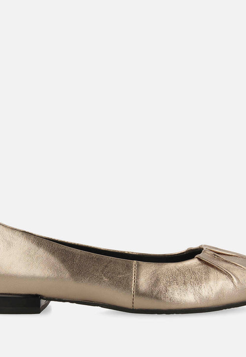 BAILARINAS METALIZADAS PIEL LASSING