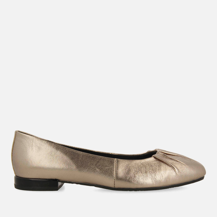 BAILARINAS METALIZADAS PIEL LASSING