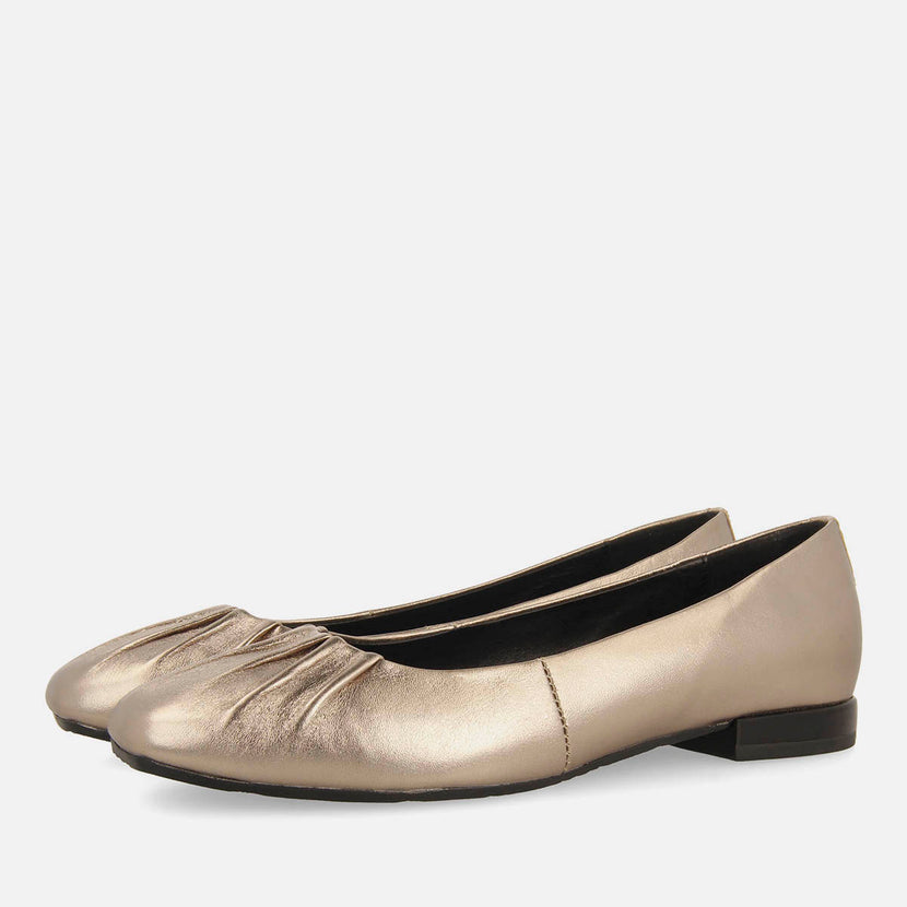 BAILARINAS METALIZADAS PIEL LASSING