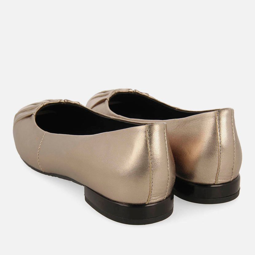 BAILARINAS METALIZADAS PIEL LASSING