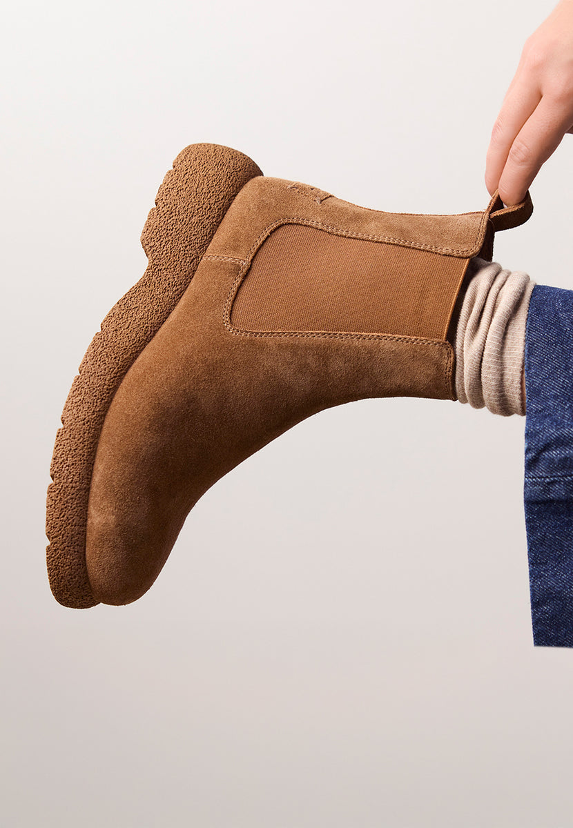 BOTAS CHELSEA EM COURO PRESOV