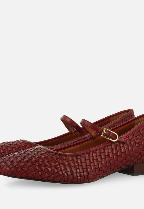 BALLERINES MARY JANES EN CUIR BODJAK