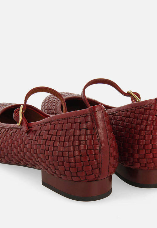 BALLERINES MARY JANES EN CUIR BODJAK
