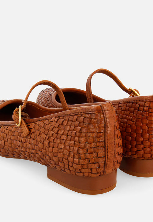 BALLERINES MARY JANES EN CUIR BODJAK 