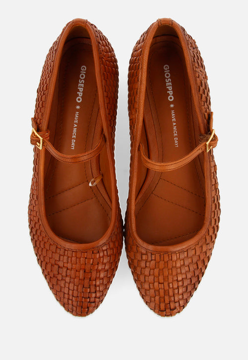 BALLERINES MARY JANES EN CUIR BODJAK 