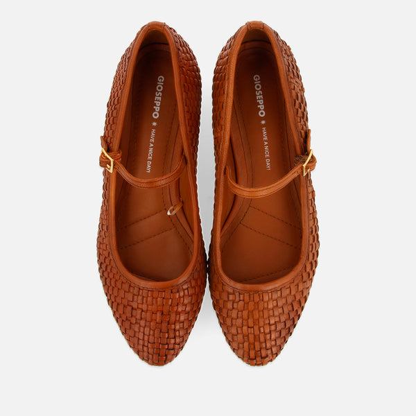 BALLET FLATS BRAIDED LEATHER BODAJK