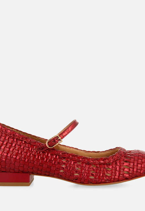 BAILARINAS MERCEDITAS TRENZADO PIEL SKALICA