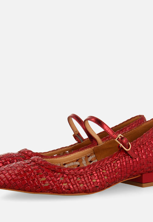 BAILARINAS MERCEDITAS TRENZADO PIEL SKALICA